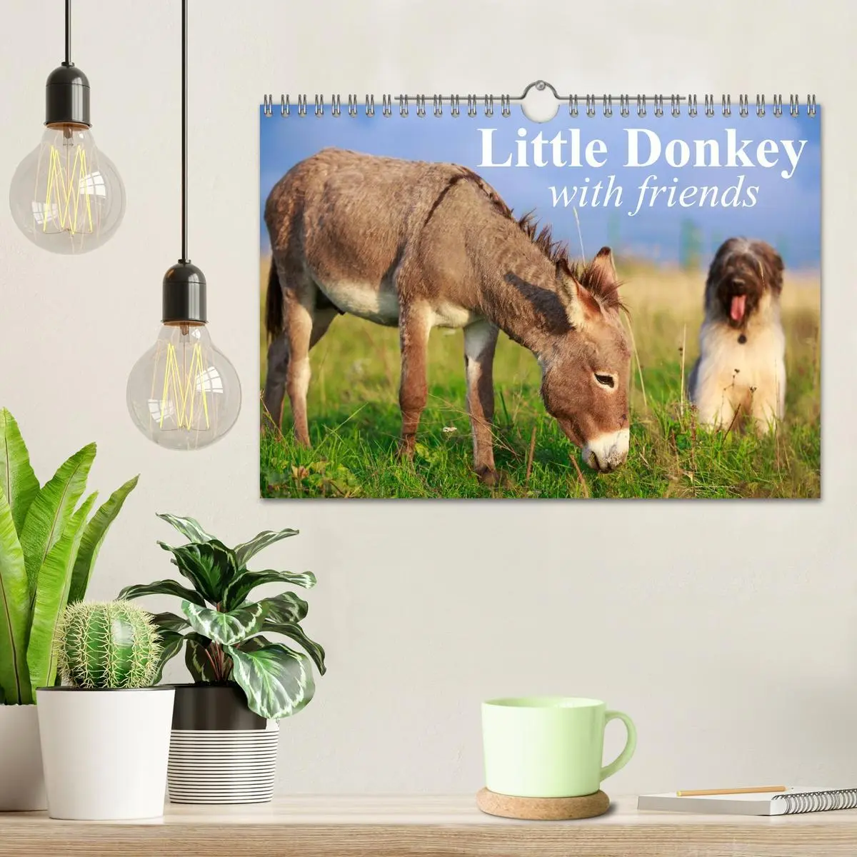 Bild: 9783516579819 | Little Donkey with Friends (Wall Calendar 2026 DIN A4 landscape),...