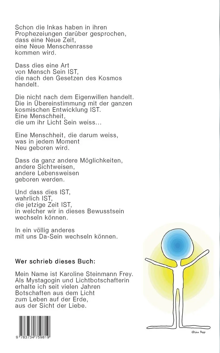 Rückseite: 9783734759819 | Kosmisches Licht Sein | Ihr Menschenkinder seid wahre Wunder | Frey