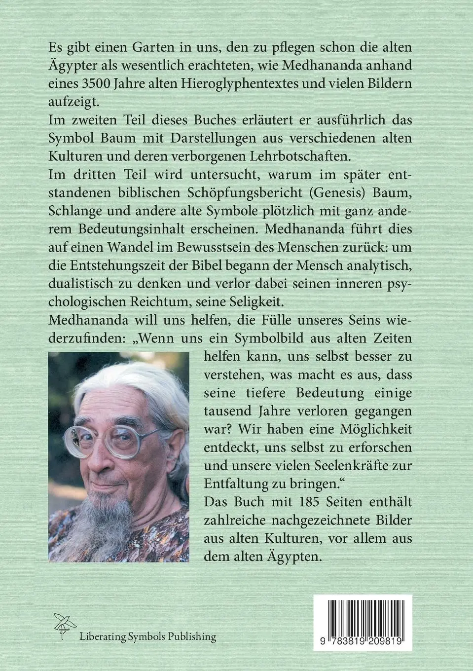 Rückseite: 9783819209819 | Der Garten des Menschen | und andere Symbole zur Selbstentdeckung