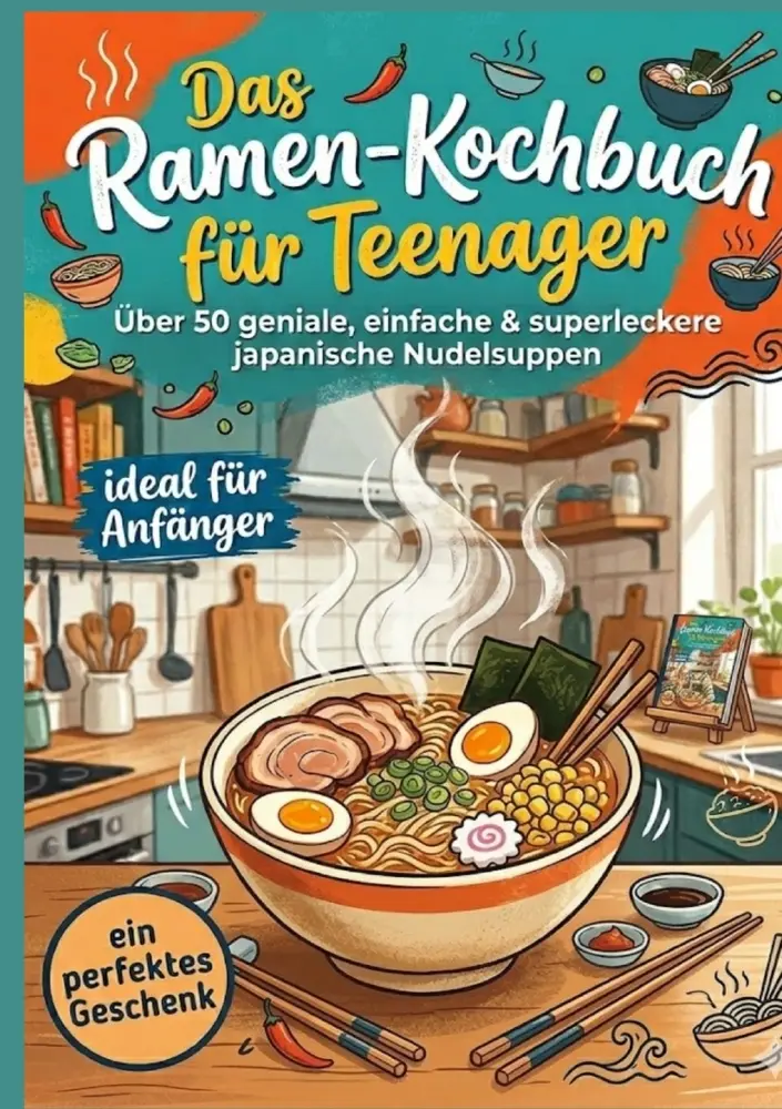 Cover: 9789403879819 | Das Ramen-Kochbuch für Teenager: Über 50 geniale, einfache &amp;...