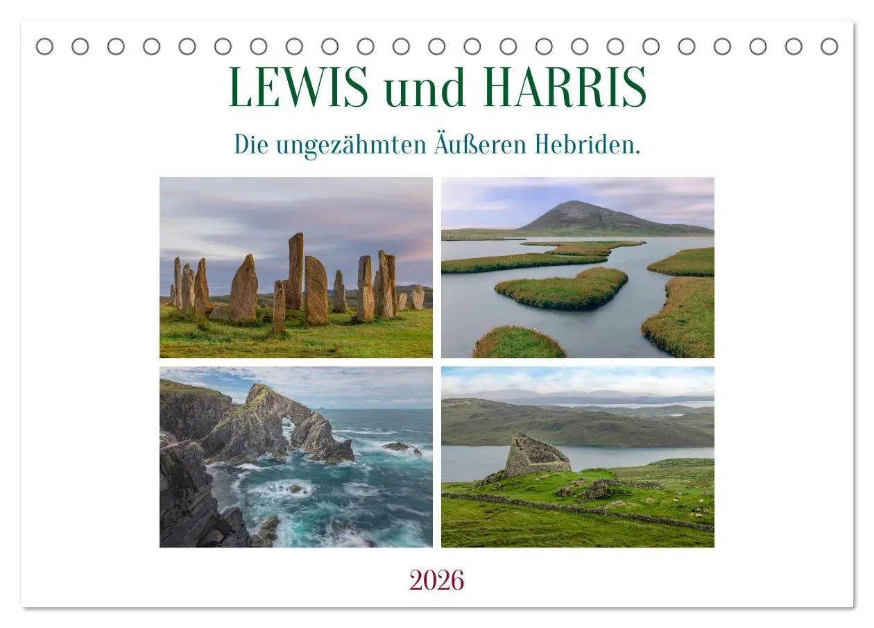 Cover: 9783457479919 | Lewis und Harris, die ungezähmten Äußeren Hebriden. (Tischkalender...