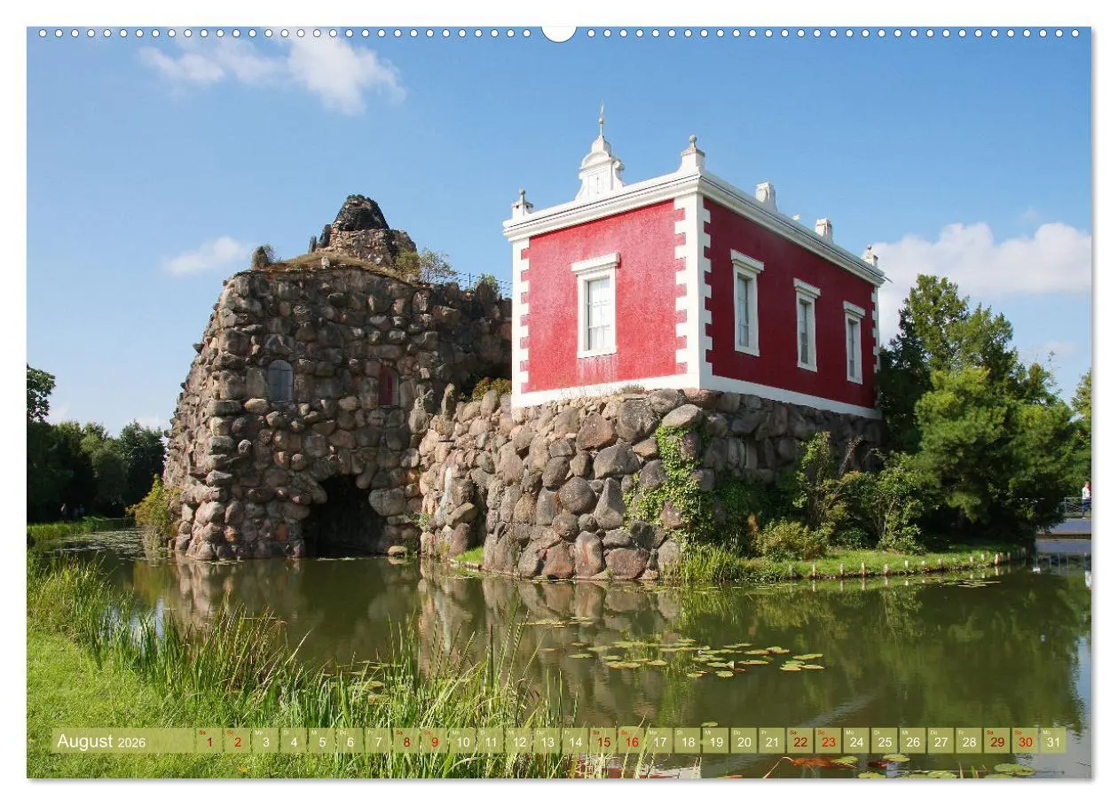Bild: 9783457619919 | Im Wörlitzer Gartenreich (Wandkalender 2026 DIN A2 quer), CALVENDO...