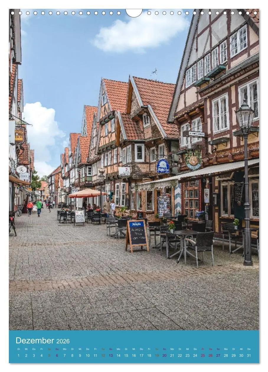 Bild: 9783516329919 | Celle in Niedersachsen (Wandkalender 2026 DIN A3 hoch), CALVENDO...