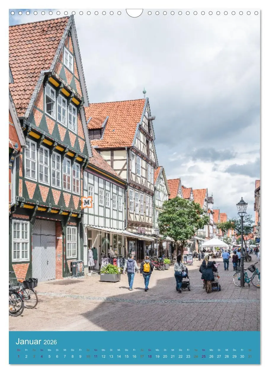 Bild: 9783516329919 | Celle in Niedersachsen (Wandkalender 2026 DIN A3 hoch), CALVENDO...