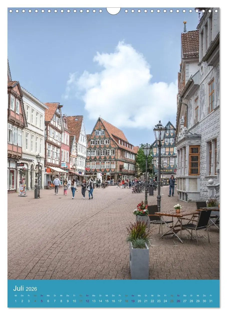 Bild: 9783516329919 | Celle in Niedersachsen (Wandkalender 2026 DIN A3 hoch), CALVENDO...