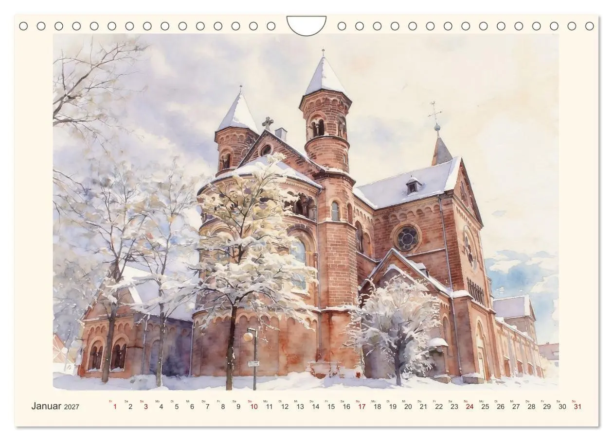 Bild: 9783594309919 | Charmantes Saarland (Wandkalender 2027 DIN A4 quer), CALVENDO...