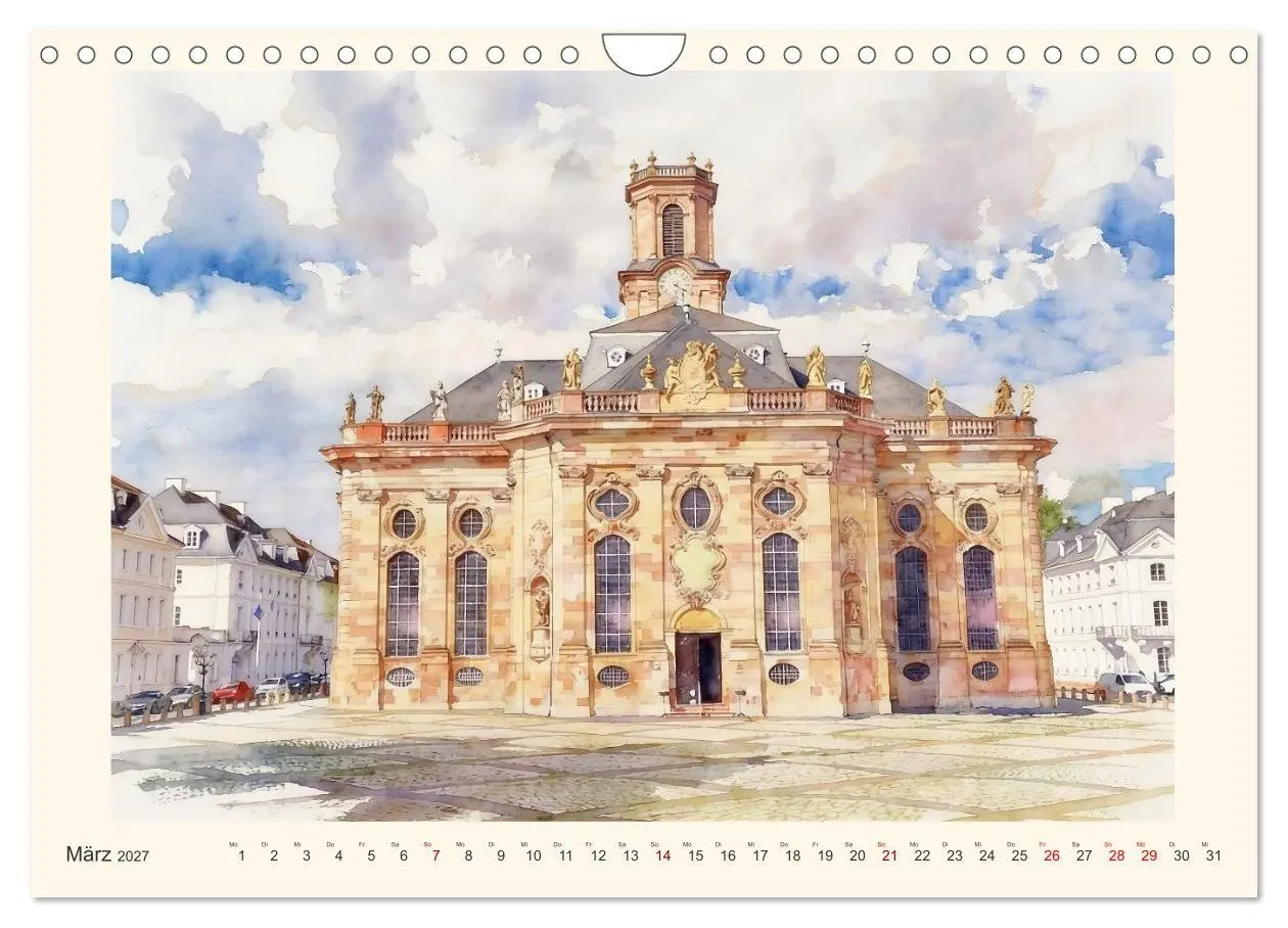 Bild: 9783594309919 | Charmantes Saarland (Wandkalender 2027 DIN A4 quer), CALVENDO...