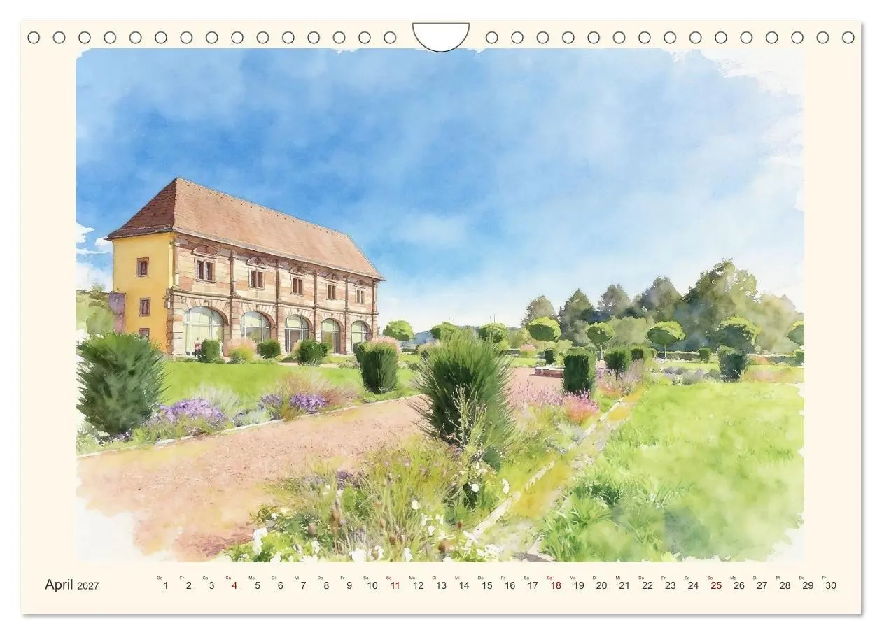 Bild: 9783594309919 | Charmantes Saarland (Wandkalender 2027 DIN A4 quer), CALVENDO...
