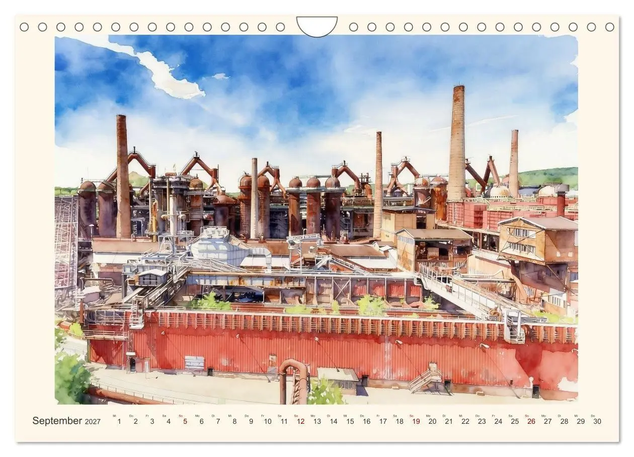 Bild: 9783594309919 | Charmantes Saarland (Wandkalender 2027 DIN A4 quer), CALVENDO...