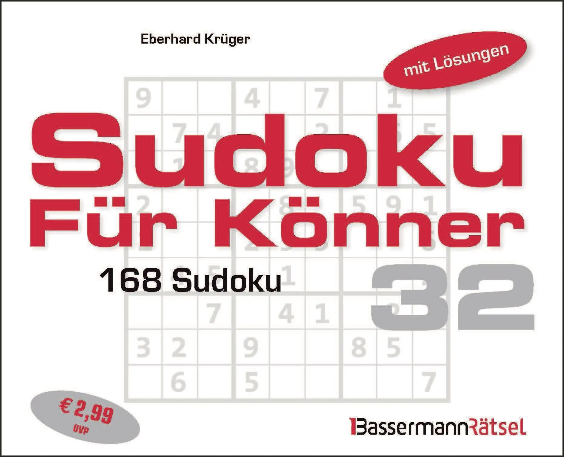 Sudoku für Könner 32 (5 Exemplare à 2,99 EUR)