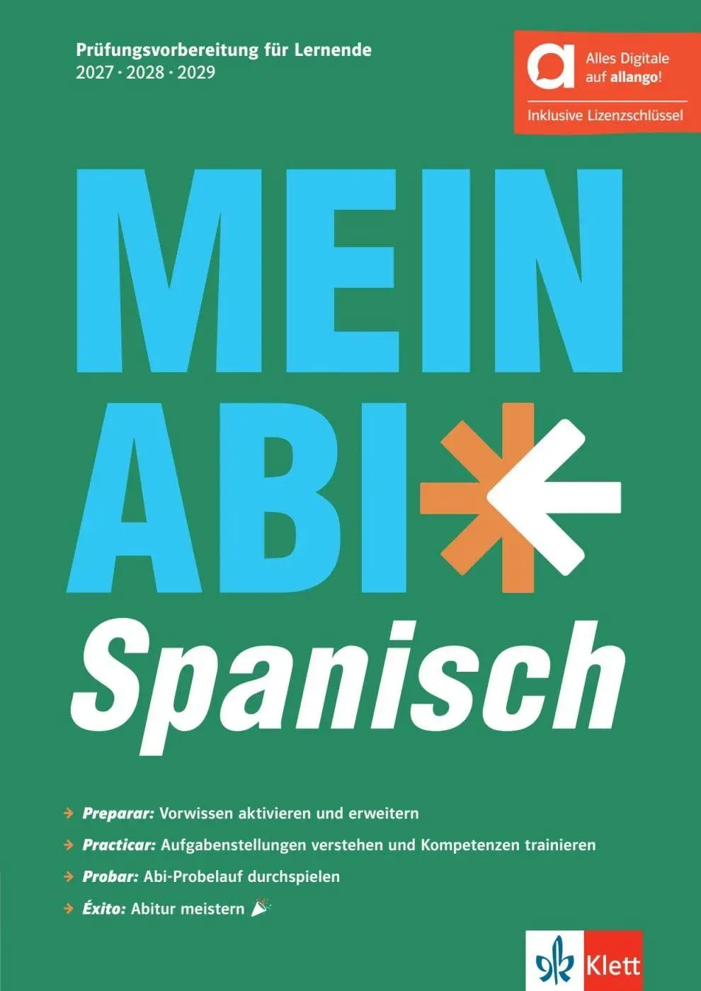 Cover: 9783129250020 | Mein Abi Spanisch (2027, 2028, 2029) - Hybride Ausgabe allango | 2026