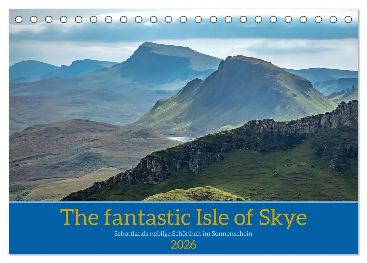 Cover: 9783457490020 | The fantastic Isle of Skye (Tischkalender 2026 DIN A5 quer),...