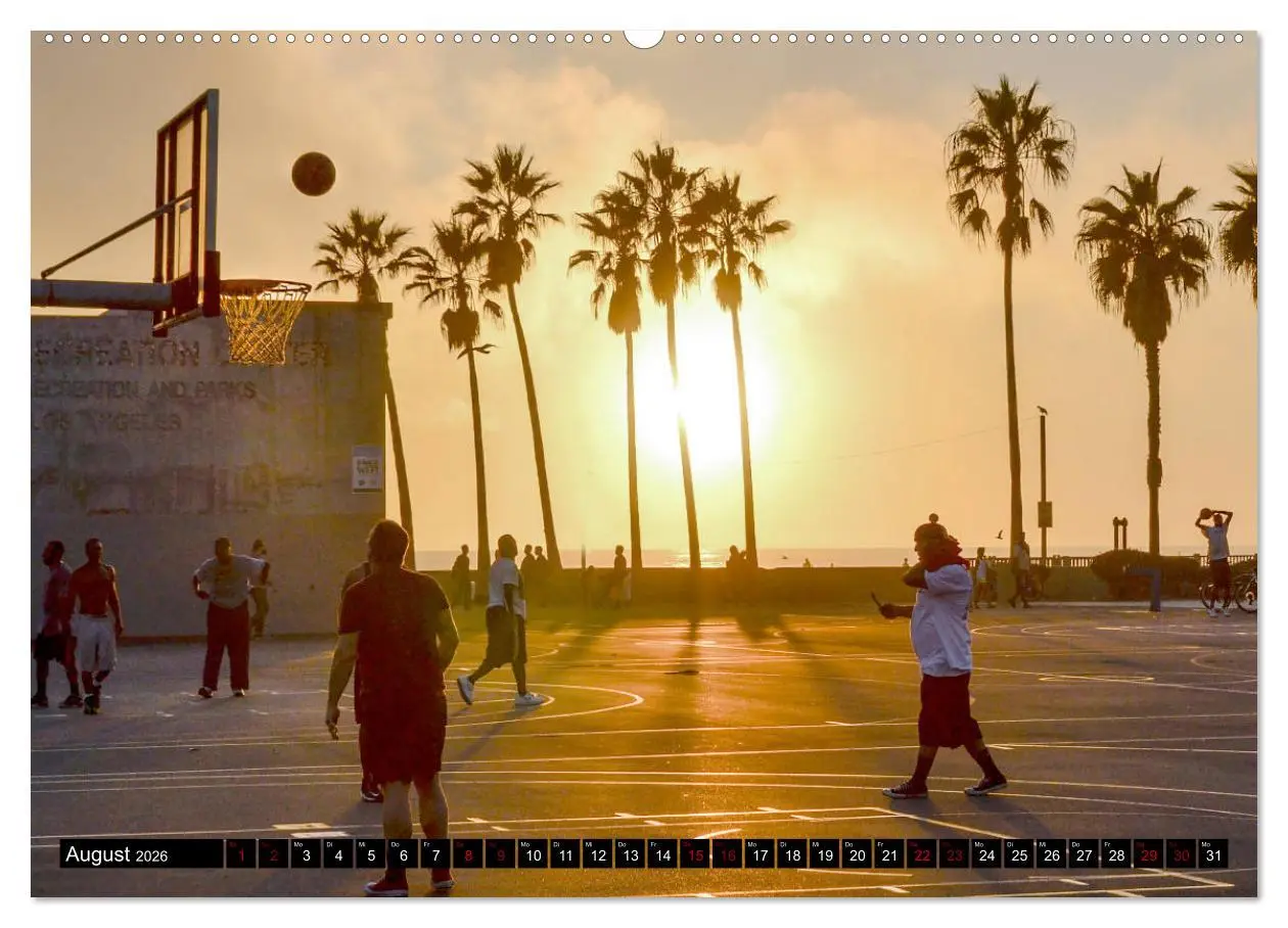 Bild: 9783457940020 | Basketball Action (Wandkalender 2026 DIN A2 quer), CALVENDO...