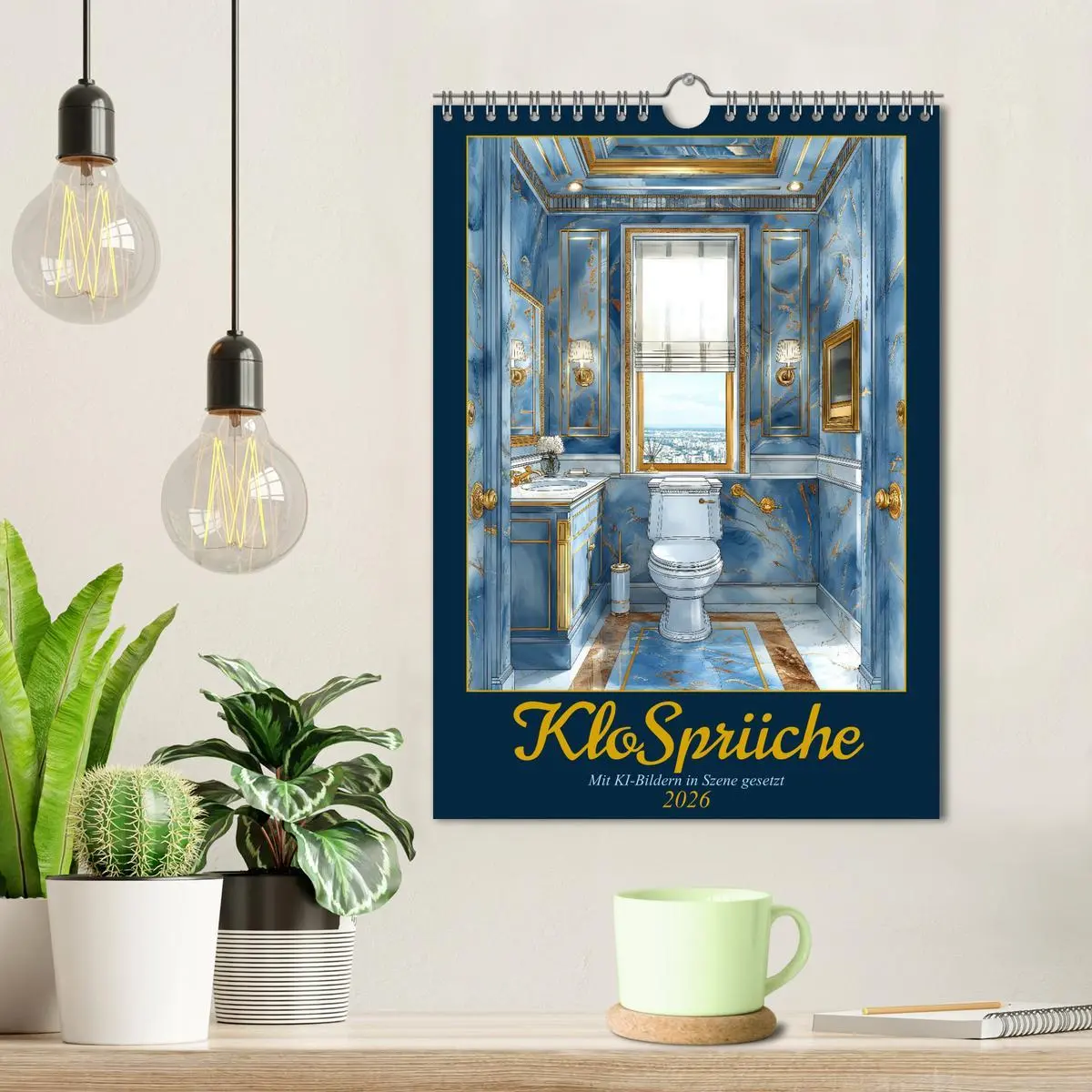 Bild: 9783516270020 | Klosprüche (Wandkalender 2026 DIN A4 hoch), CALVENDO Monatskalender