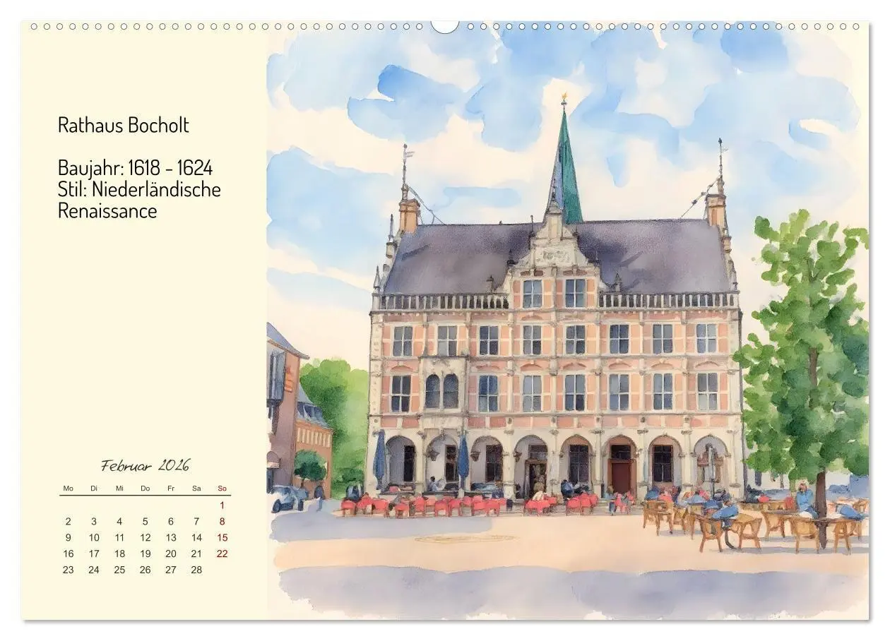 Bild: 9783516720020 | Prunkvolle deutsche Rathäuser (Wandkalender 2026 DIN A2 quer),...
