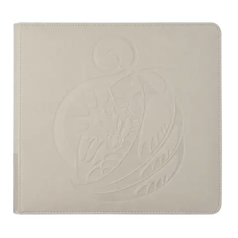Cover: 5706569380120 | Card Codex Zipster Binder Regular - Ashen White | Dragon Shield!