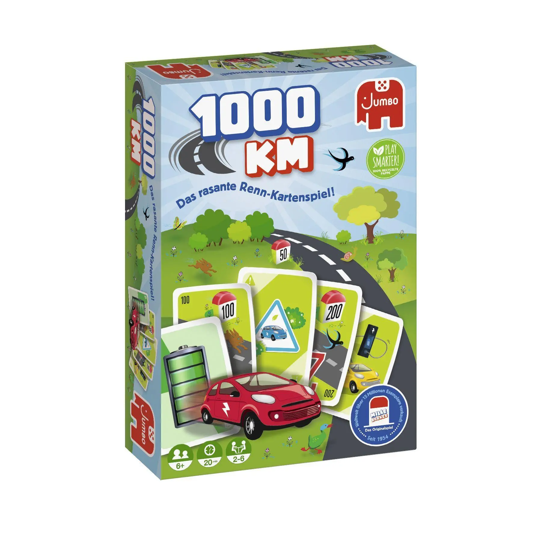 Cover: 8710126000120 | 1000KM Kartenspiel | Spiel | 1110100012 | Deutsch | 2023