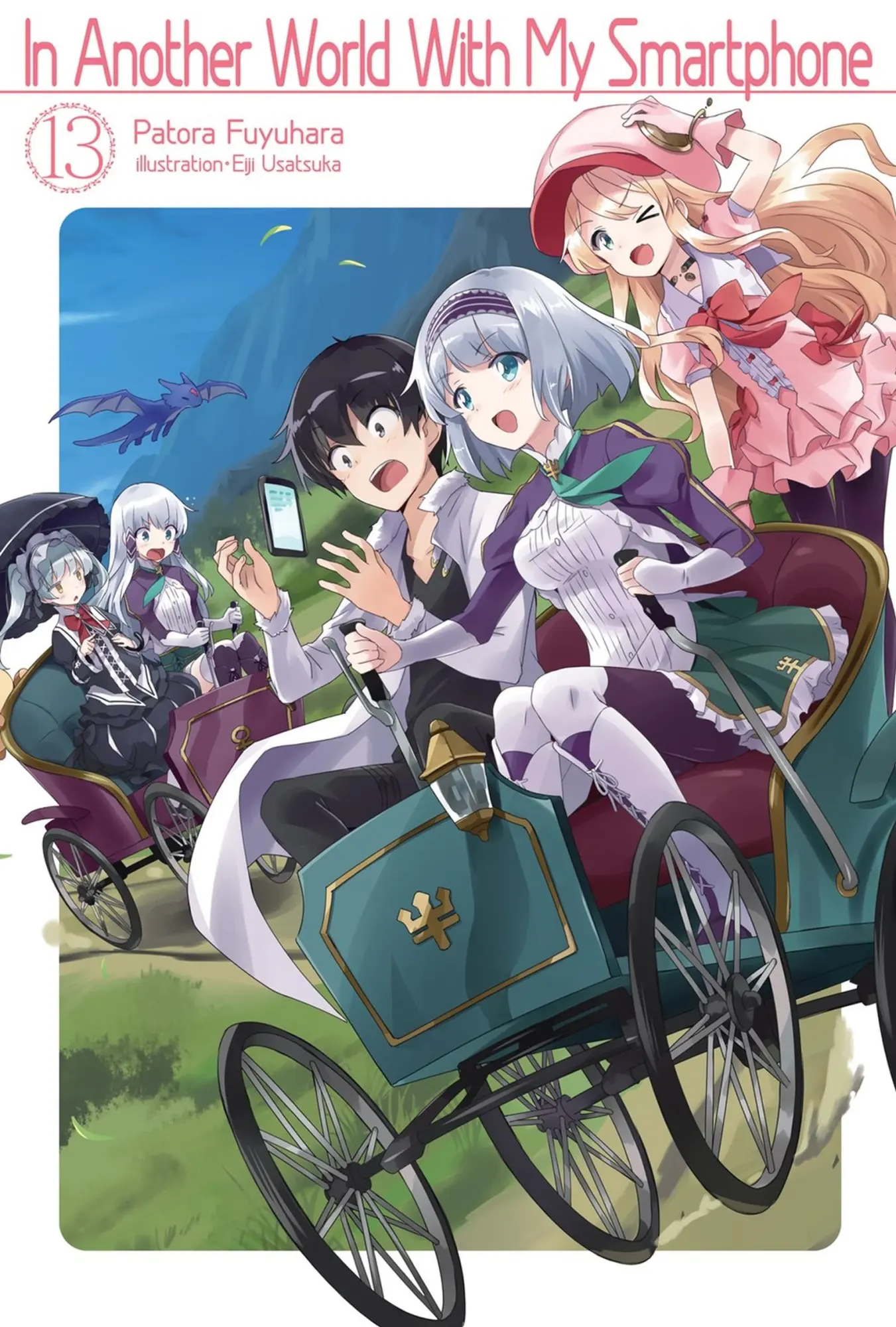 Cover: 9781718350120 | In Another World with My Smartphone: Volume 13 (Light Novel) | Buch
