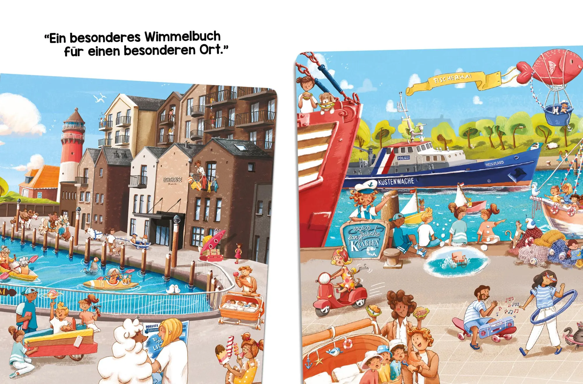 Bild: 9783988980120 | Das Büsum Wimmelbuch | Vanessa Chromik (u. a.) | Buch | 16 S. | 2025