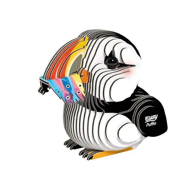 Bild: 9421036940220 | EUGY 3D Bastelset Papageientaucher | Kit (Bastelset) | 650101 | 2024