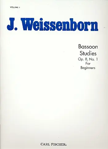 Cover: 9780825810220 | Basson Studies | Julius Weissenborn | Buch | Carl Fischer