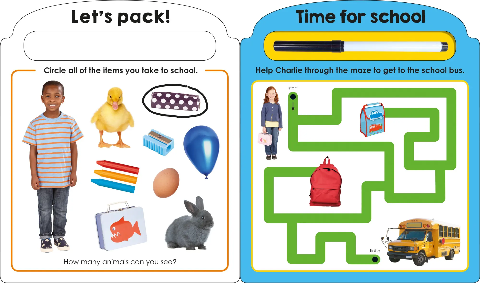 Bild: 9781838990220 | My First Wipe Clean: Starting School | Priddy Books (u. a.) | Buch