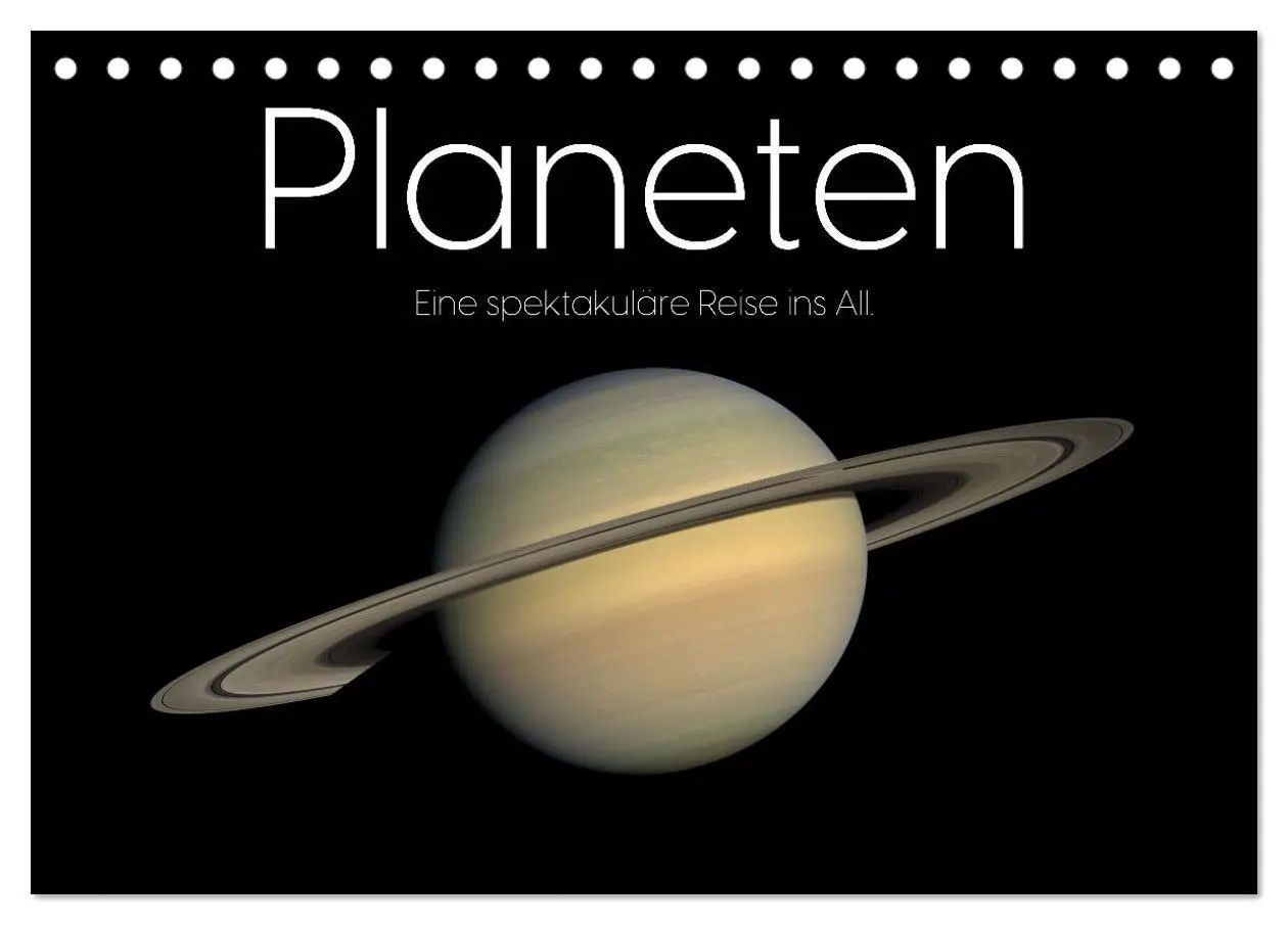 Cover: 9783457540220 | Planeten - Eine spektakuläre Reise ins All. (Tischkalender 2026 DIN...