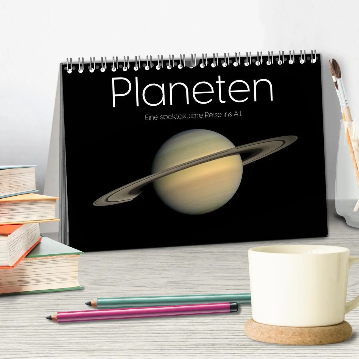 Bild: 9783457540220 | Planeten - Eine spektakuläre Reise ins All. (Tischkalender 2026 DIN...