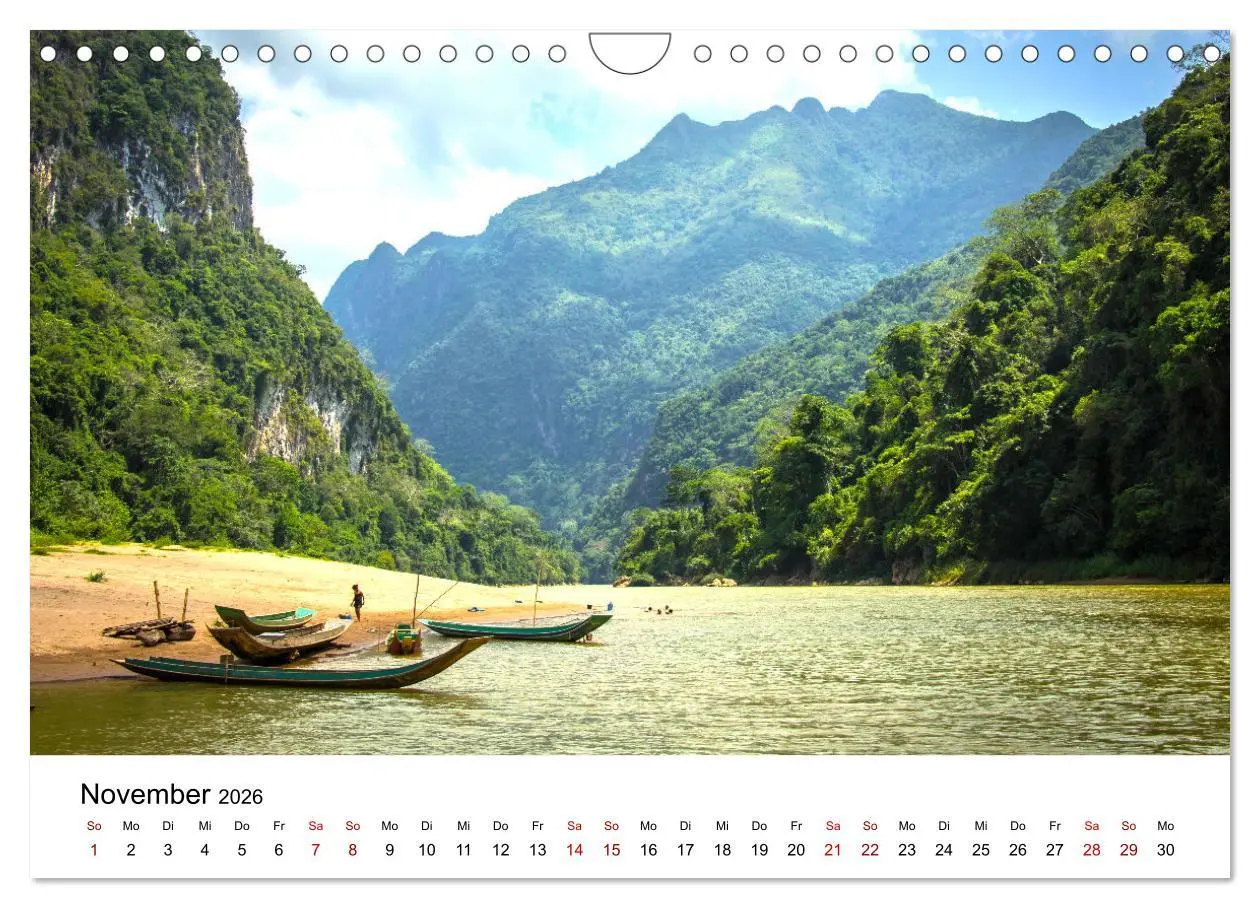 Bild: 9783457610220 | Laos - Abseits der Touristenströme. (Wandkalender 2026 DIN A4...