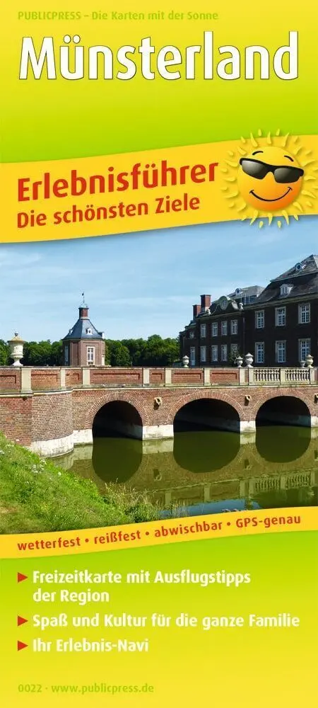 Cover: 9783747300220 | Münsterland 1:150 000 | (Land-)Karte | Erlebnisführer | Deutsch | 2019