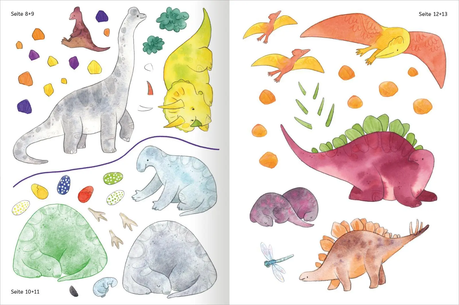 Bild: 9783845860220 | Mit Stickern Lesen lernen - Abenteuer im Dino-Park | Annette Moser