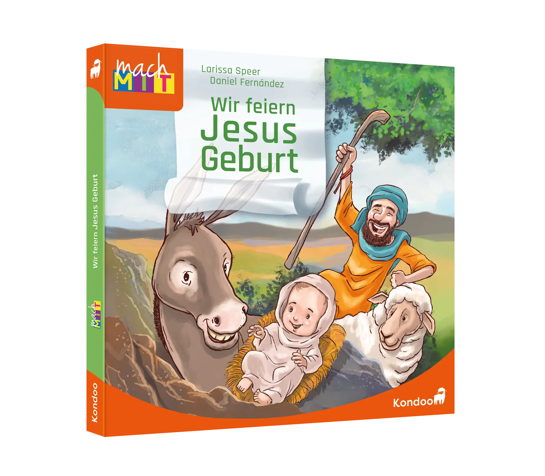 Cover: 9783964800220 | Wir feiern Jesus Geburt | Mach mit! 3 | Larissa Speer | Buch | 20 S.