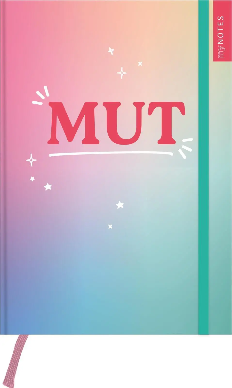 Bild: 4014489140320 | myNOTES Papeterie: Notizbuch A5 Mut | Notizbuch | 208 S. | Deutsch