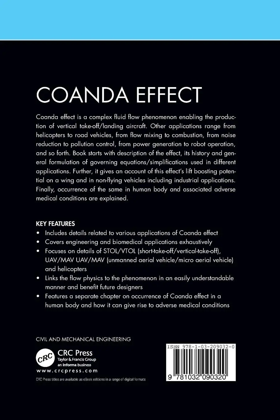 Rückseite: 9781032090320 | Coanda Effect | Flow Phenomenon and Applications | Noor A Ahmed | Buch