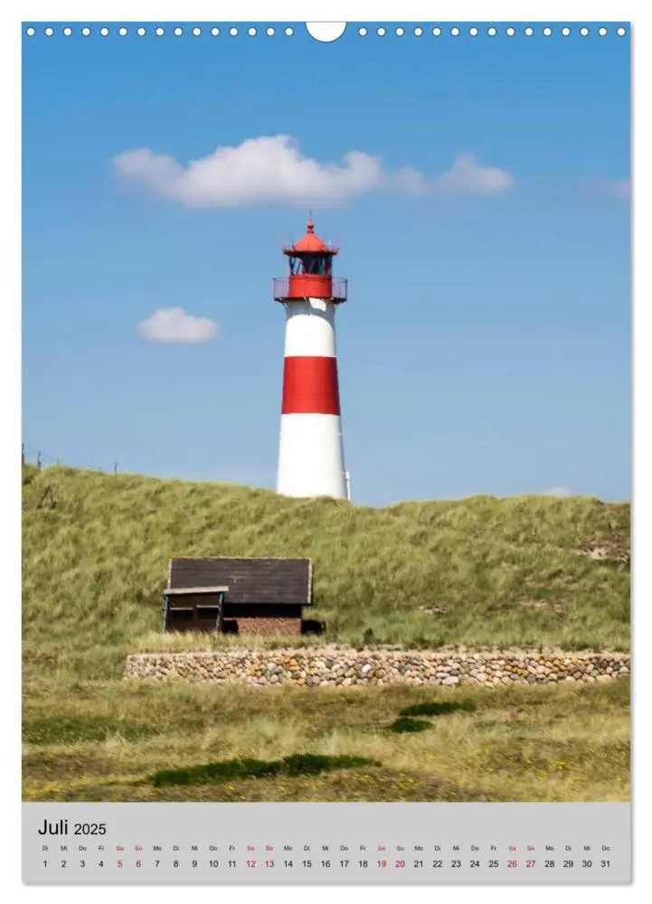 Bild: 9783435990320 | Leuchttürme an der Nordsee (Wandkalender 2025 DIN A3 hoch),...