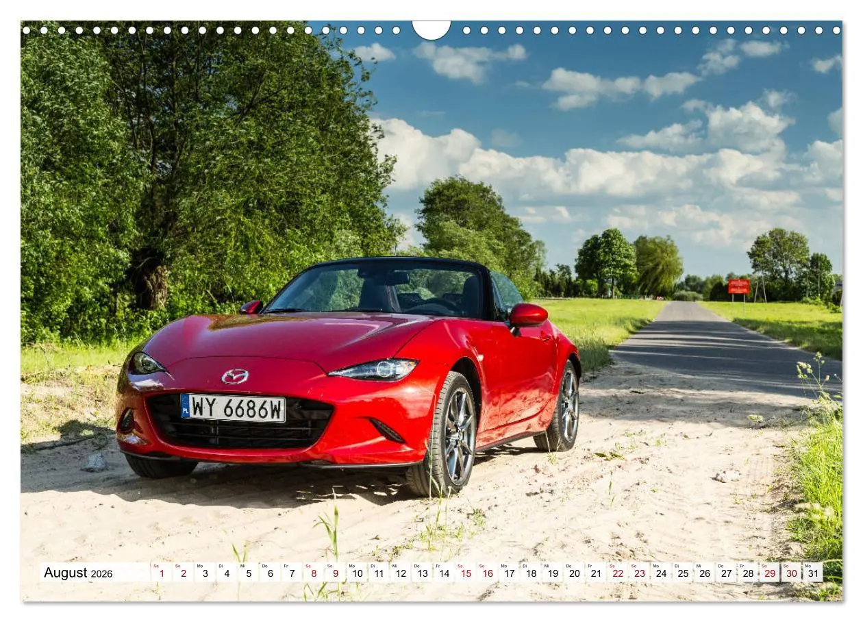 Bild: 9783457770320 | Ich liebe Miata (Wandkalender 2026 DIN A3 quer), CALVENDO...