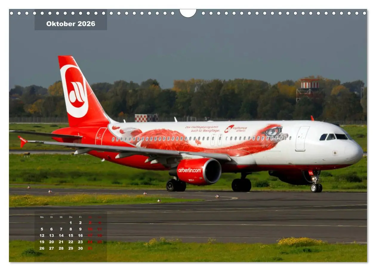 Bild: 9783457840320 | In Memoriam Air Berlin (Wandkalender 2026 DIN A3 quer), CALVENDO...