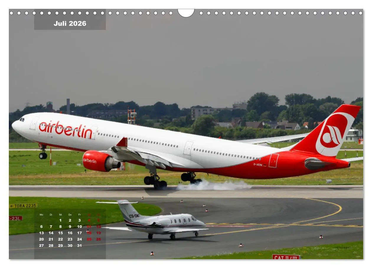 Bild: 9783457840320 | In Memoriam Air Berlin (Wandkalender 2026 DIN A3 quer), CALVENDO...