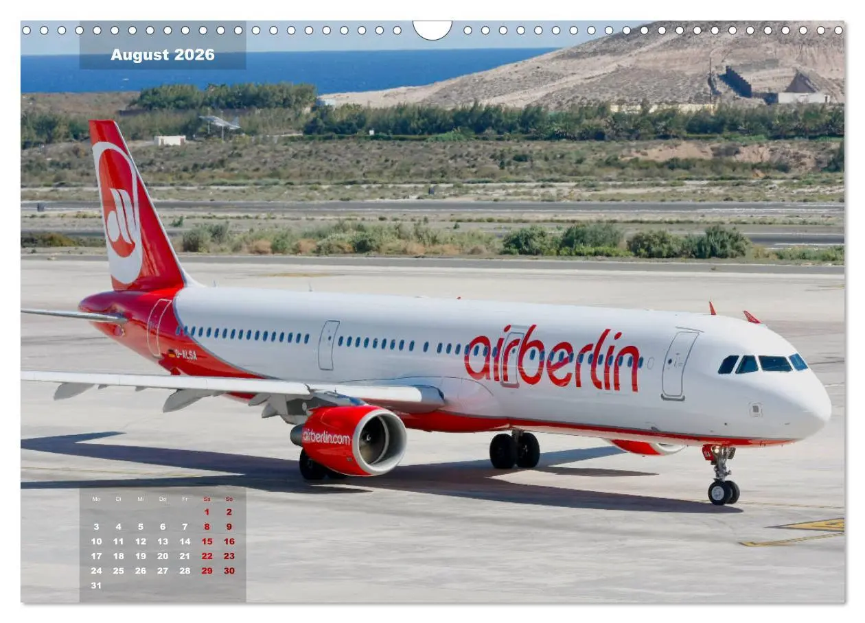 Bild: 9783457840320 | In Memoriam Air Berlin (Wandkalender 2026 DIN A3 quer), CALVENDO...