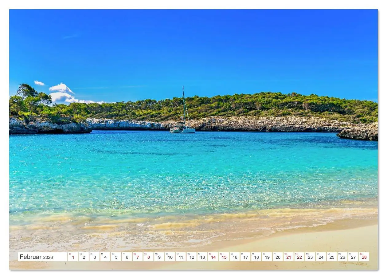 Bild: 9783516620320 | Mallorca - Traumhafte Buchten (hochwertiger Premium Wandkalender...