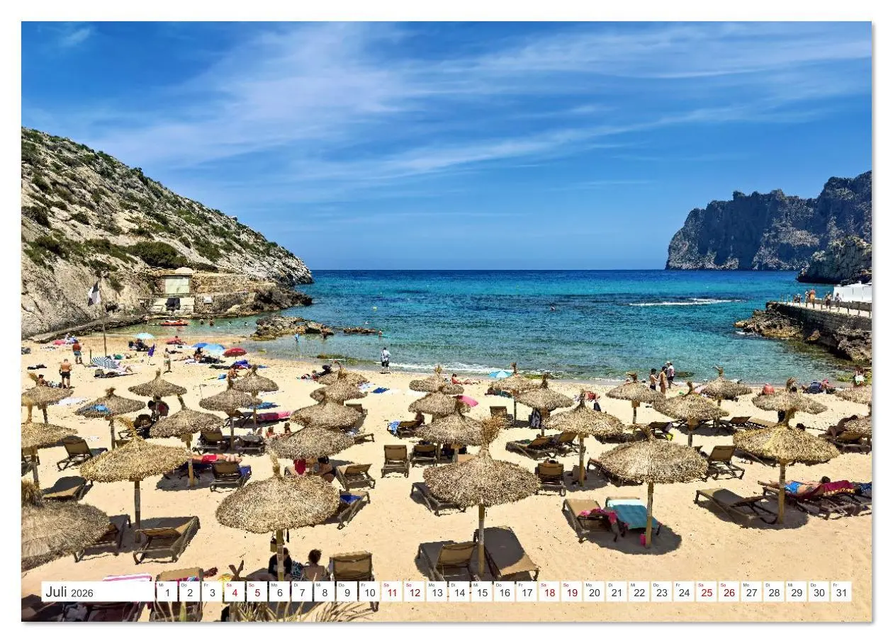 Bild: 9783516620320 | Mallorca - Traumhafte Buchten (hochwertiger Premium Wandkalender...
