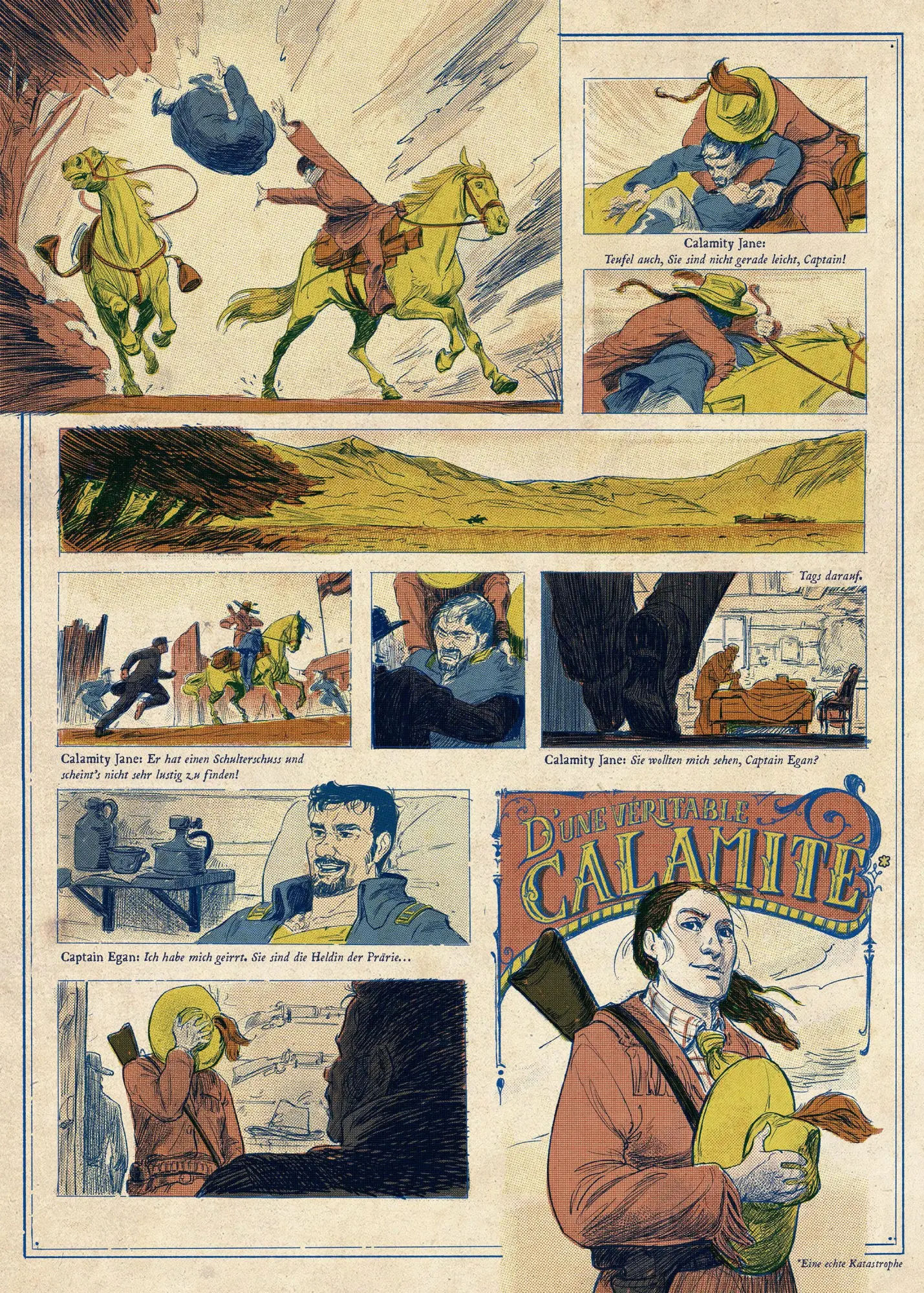 Bild: 9783689500320 | Die Wahre Geschichte des Wilden Westens: Calamity Jane | Buch | 56 S.