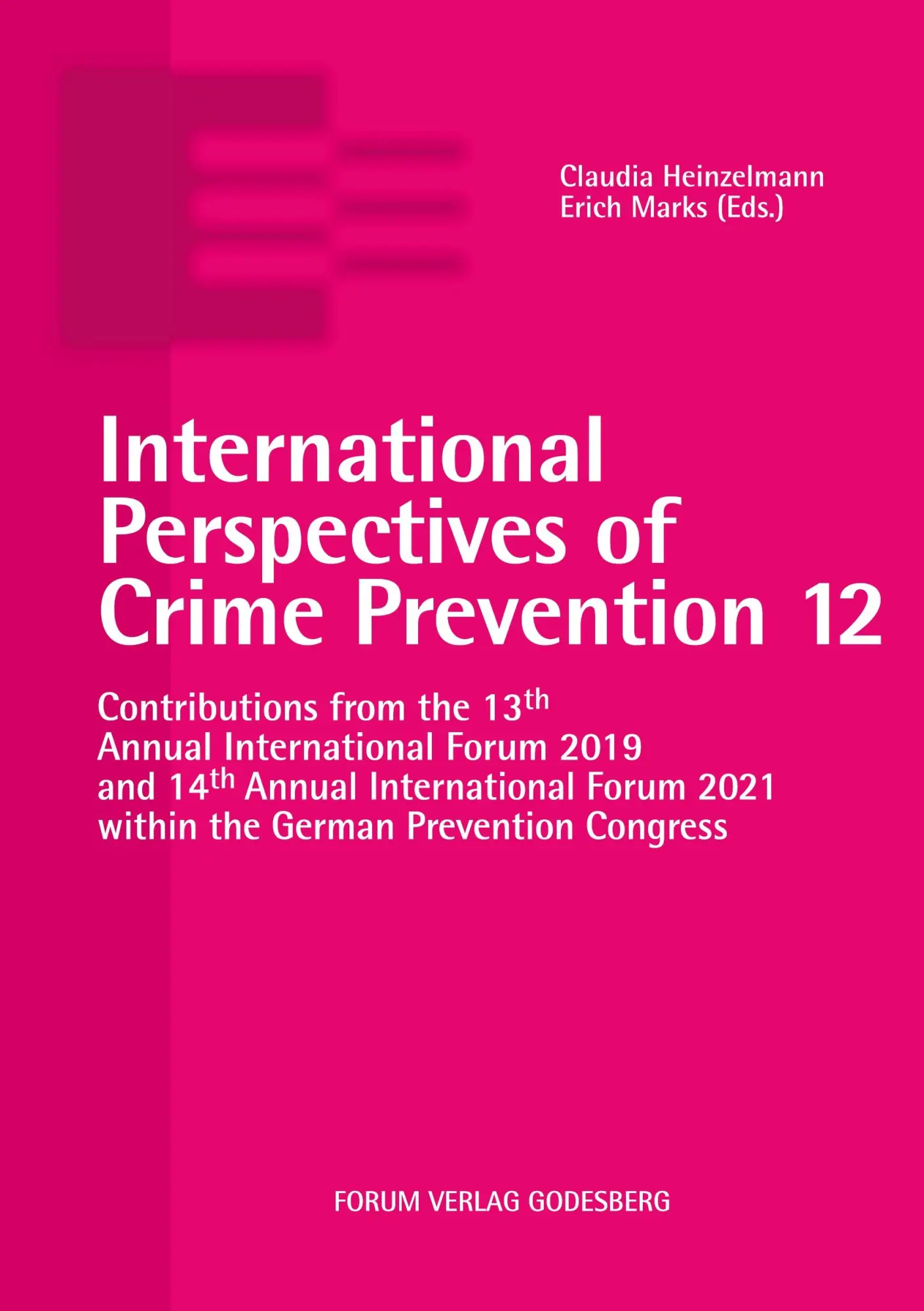 Cover: 9783964100320 | International Perspectives of Crime Prevention 12 | Taschenbuch | 2023