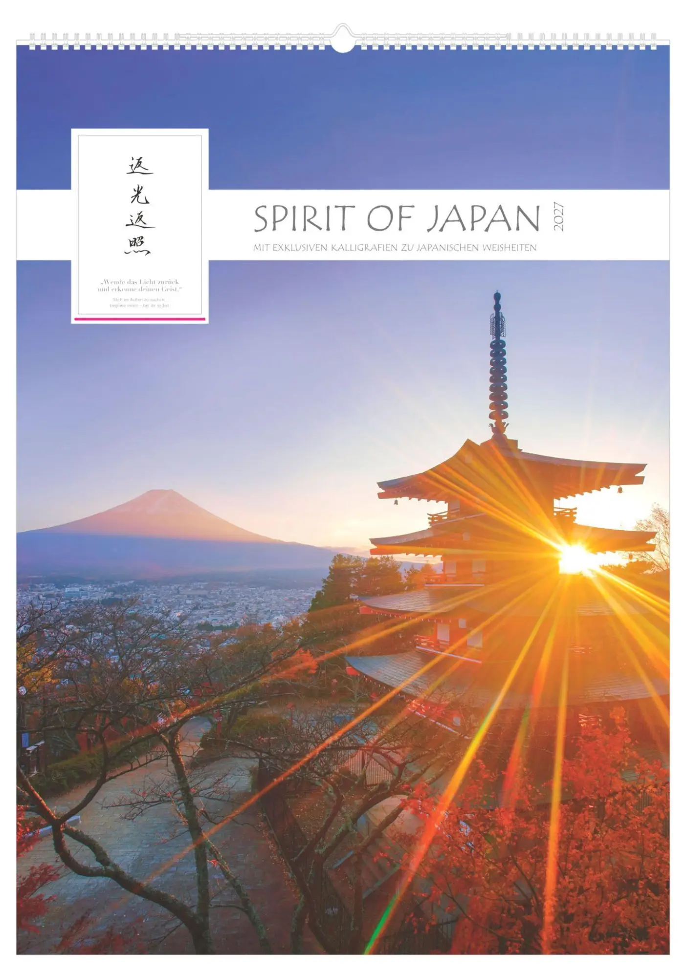 Cover: 4069095010420 | Spirit of Japan 2027 | Neumann Verlage GmbH &amp; Co KG | Kalender | 14 S.