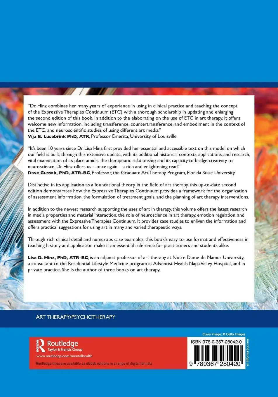 Rückseite: 9780367280420 | Expressive Therapies Continuum | A Framework for Using Art in Therapy
