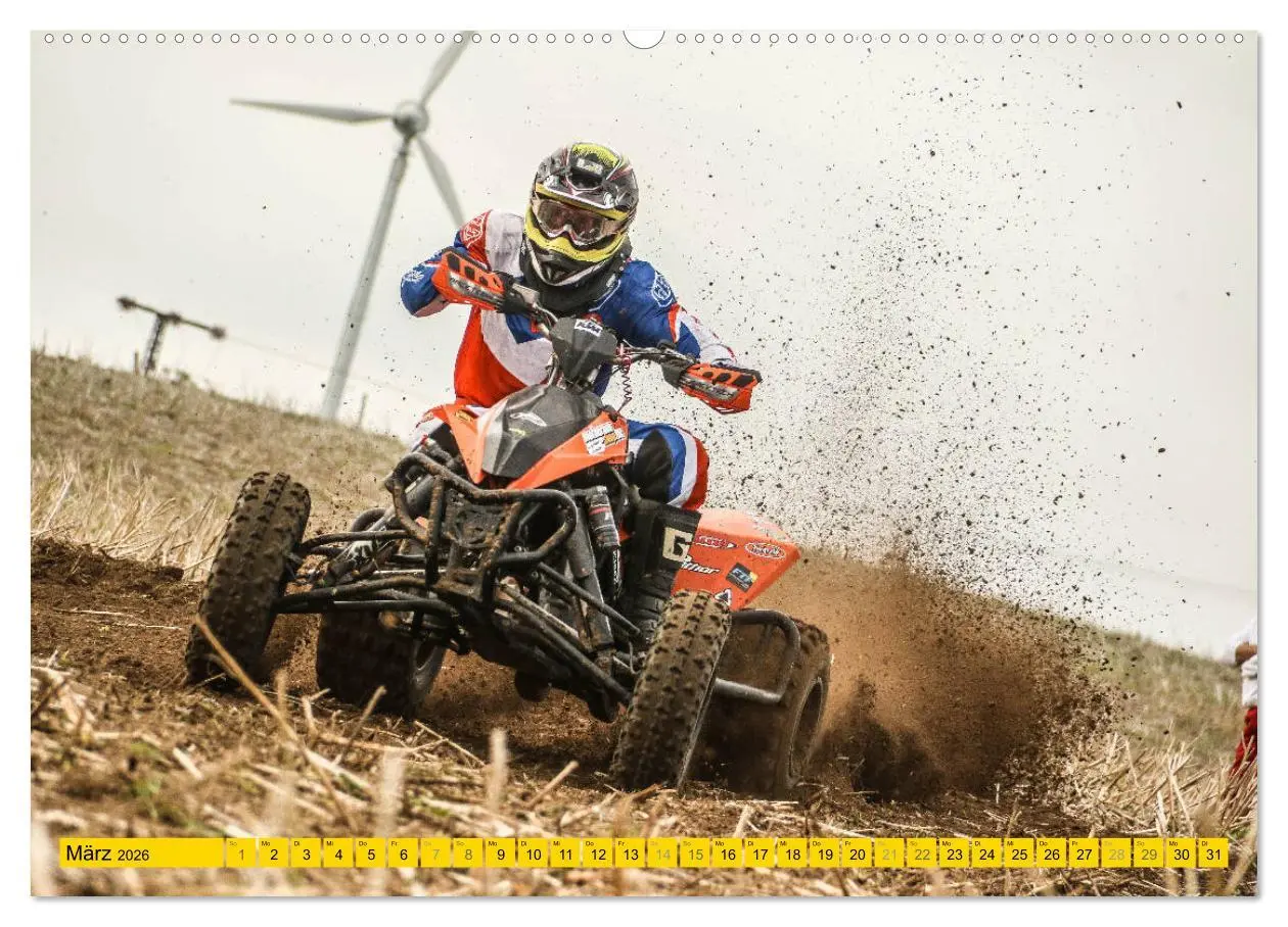 Bild: 9783457690420 | Quad`s action auf vier rädern (Wandkalender 2026 DIN A2 quer),...