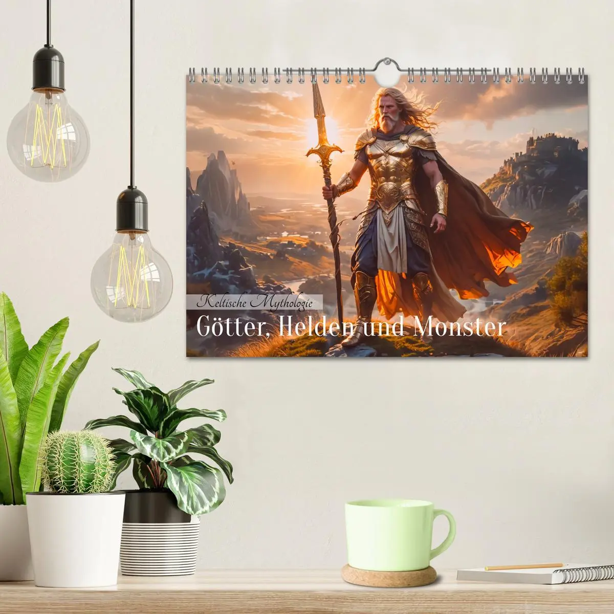 Bild: 9783516610420 | Keltische Mythologie - Götter, Helden und Monster (Wandkalender...