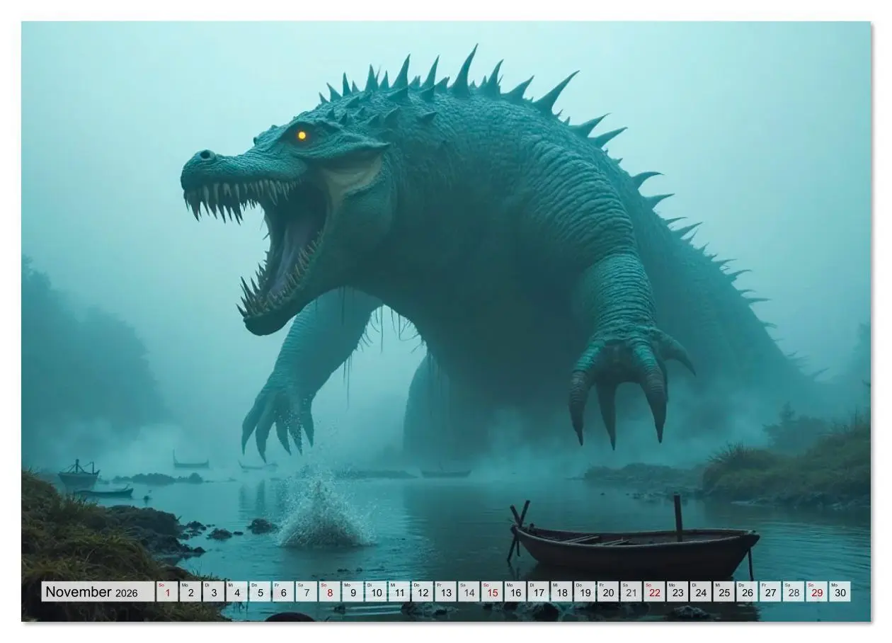 Bild: 9783516610420 | Keltische Mythologie - Götter, Helden und Monster (Wandkalender...