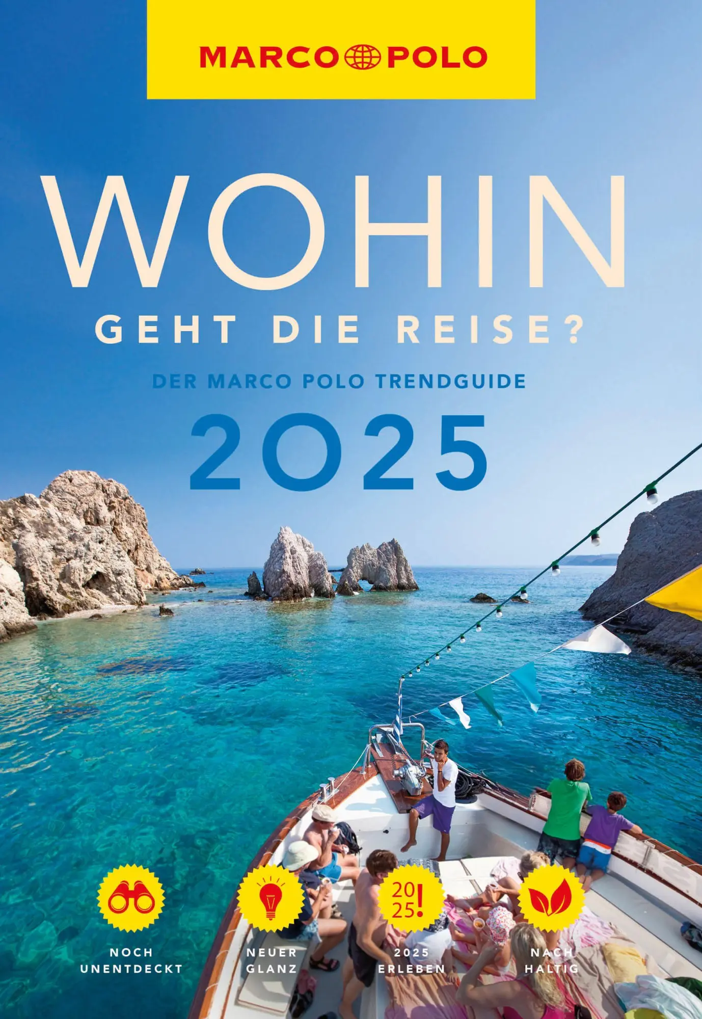 Cover: 9783575020420 | MARCO POLO Trendguide Wohin geht die Reise 2025? | Polo Marco | Buch