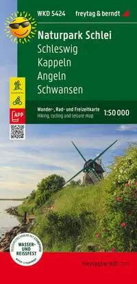 Cover: 9783707920420 | Naturpark Schlei, Wander-, Rad- und Freizeitkarte 1:50.000, freytag...